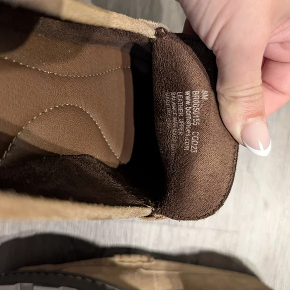 Born Tan Suede Loafers - Picture 3 of 4